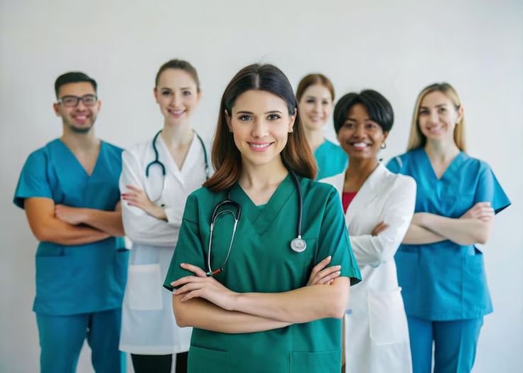 MBBS Admission in Andhra Pradesh 2026 – Medical students and doctors in a teaching hospital
